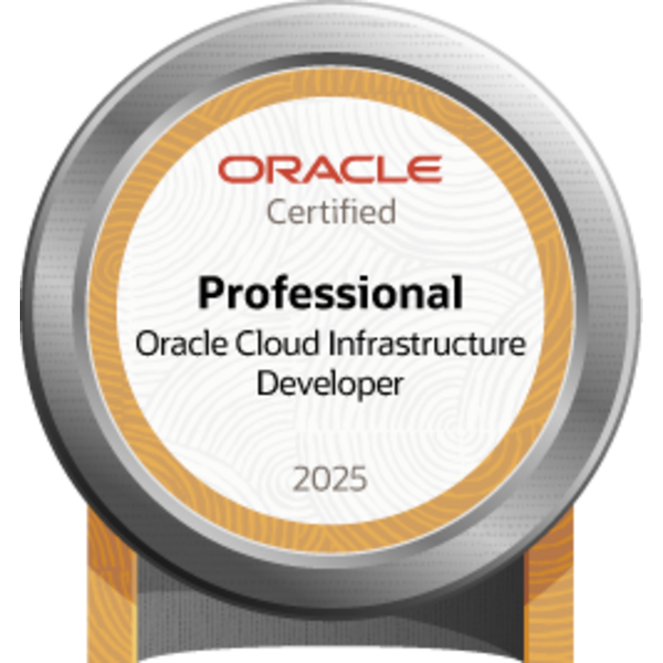 OCI Developer Certified